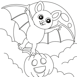 Halloween bat 