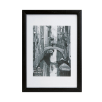 >A4 certificate frame | 24 x 33cm | Hampton Frames black wood IE000796