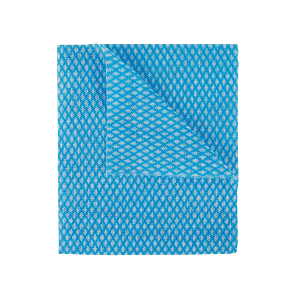 >Cleaning cloth 420x350mm | blue | 2Work 2W08168 | 50-pack IE000477 - 1