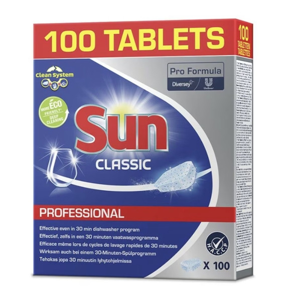 >Dishawasher tablets | Sun Professional Classic | 100-pack IE000903 - 1