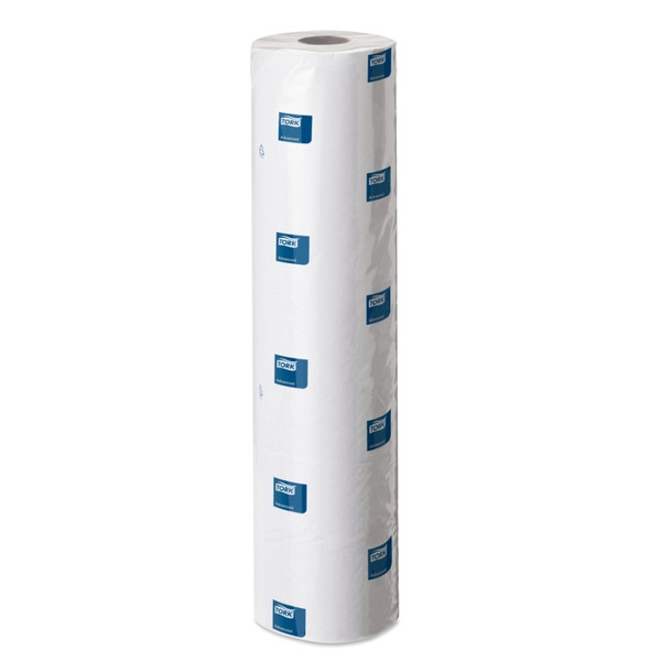 >Examination table paper rolls (2-ply) for Tork C1 dispenser | Tork Perforated Couch Roll white | 9-pack IE000896 - 2