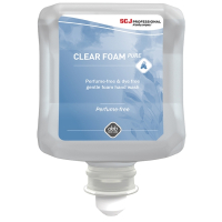 >Hand soap refill 1L | Clear FOAM Pure | 6-pack IE000919