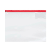 >Heavy duty A3 bag with zip | assorted colours | 5-pack IE000786