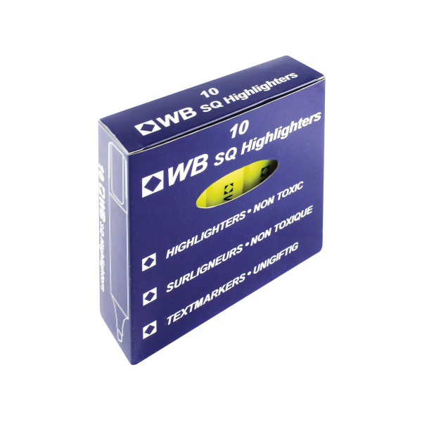 >Highlighter | yellow | HI2717 819111 | 10-pack IE000540 - 1