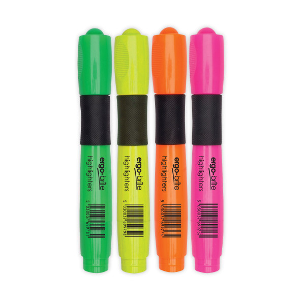 >Highlighters | assorted colours | 5 Star E/Brite | 4-pack IE000653 - 2