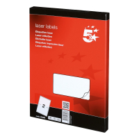 >Multi-purpose labels (199.6 x 143.5mm) | 5 Star | 200 labels IE000511