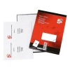 >Multi-purpose labels (199.6 x 143.5mm) | 5 Star | 200 labels IE000511 - 2
