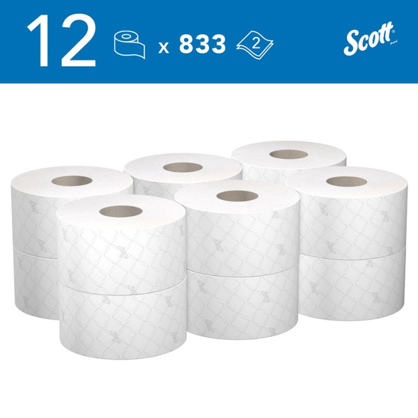>Toilet rolls (2-ply) | Scott Control Centrefeed | 12-pack IE000902 - 2