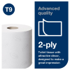 >Toilet rolls (2-ply) for Tork T9 dispenser | Tork SmartOne Mini | 12-pack IE000937 - 2