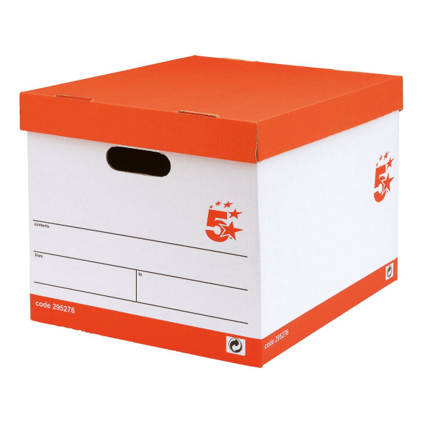 | Archive box with lid 321 x 392 x 291mm | 5 Star | 10-pack IE000507 - 1