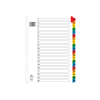 | Plastic tabs 1-20 (20 coloured tabs) | A4, 11-hole | Premier IE000798 - 1