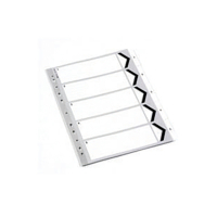 | Plastic tabs 1-5 (5 white tabs) | A4, 11-hole IE000637