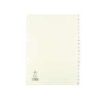 | Plastic tabs A-Z (20 white tabs) | A4, 11-hole | Premier IE000673