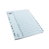 | Plastic tabs A-Z (20 white tabs) | A4, 11-hole IE000734 - 1