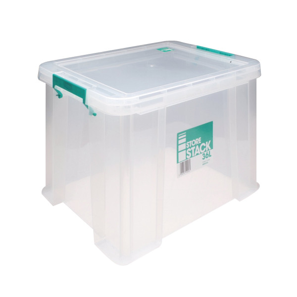 | Storage box 36L | transparent | StoreStack RB90124 IE000770 - 1