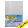 10 x 123ink A4 transparent display folder, 120 micron (10-pack)