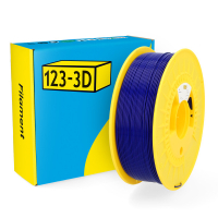 123-3D dark blue PLA filament 1.75mm, 1kg DHM00005