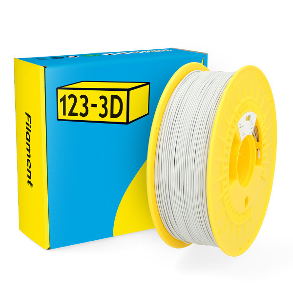 123-3D light grey PLA filament 1.75mm, 1kg DHM00017 - 1