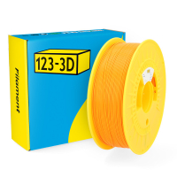 123-3D orange PLA filament 1.75mm, 1kg DHM00008