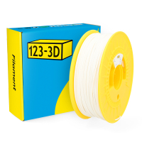 123-3D white PLA filament 2.85mm, 1kg DHM00026 123-3D white PLA filament 2.85mm, 1kg DHM00026