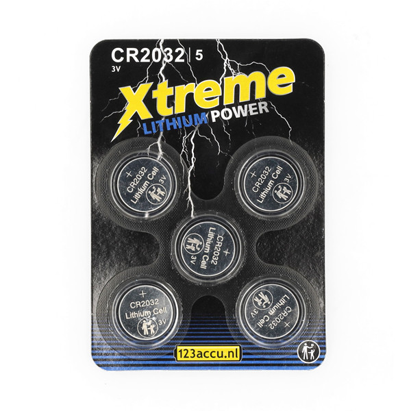 Xtreme Power CR2032 batteries (5-pack) ADR00046 Xtreme Power CR2032 batteries (5-pack) ADR00046 - 1