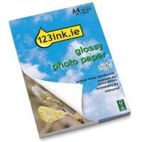 123ink.ie high-gloss photo paper, A4, 230g (50 sheets) Q5437AC 064070