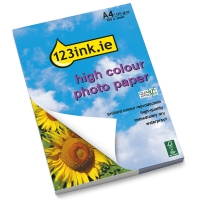 123ink.ie high colour matte photo paper, A4, 125g (100 sheets) Q6593AC 064010