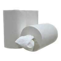 123ink 1-ply towel roll suitable for Tork M1 dispenser, 18cm x 120m (12-pack) 100130 100130c 120123c 473252c SDR02021