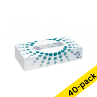 123ink 2-ply tissues (100 sheets) (40-pack)