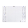 123ink 2026 - 2029 desk pad, 50cm x 35cm (40 sheets) 302448 - 3