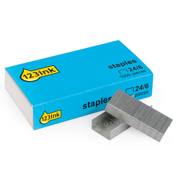 123ink 24/6 staples (1000-pack) 300032 123ink 24/6 staples (1000-pack) 300032 - 1
