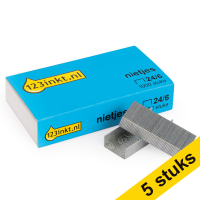 123ink 24/6 staples (5 x 1000-pack) 300660