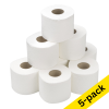123ink 3-ply toilet paper suitable for Tork T4 dispenser (5 x 8-pack)
