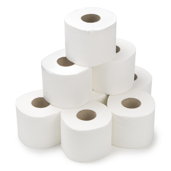 123ink 3-ply toilet paper suitable for Tork T4 dispenser (8-pack) 110316 110316c 110317 110318c 110767c SDR02003 - 1