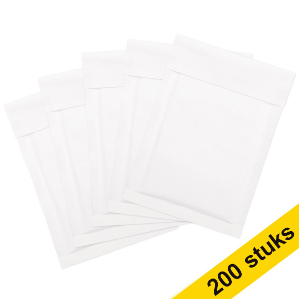 123ink A11 white self-adhesive bubble envelope, 120mm x 175mm (200-pack) RD-306611C 300701 - 1
