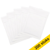 123ink A11 white self-adhesive bubble envelope, 120mm x 175mm (200-pack)