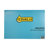 123ink A3 drawing pad, 200 grams (24 sheets) K-5592C 301432