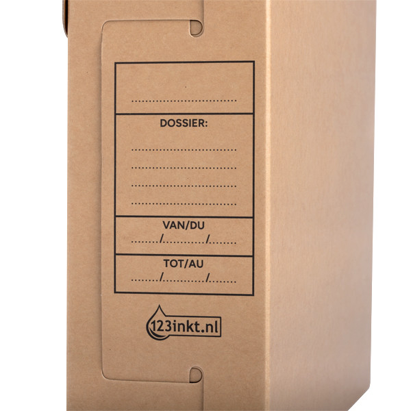 123ink A4 archive box, 100mm x 250mm x 352mm (25-pack) 302067 - 4