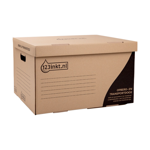 123ink A4 storage and transport box, 433mm x 364mm x 263mm (10-pack) 302069 - 1