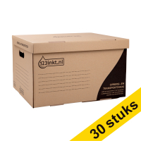 123ink A4 storage and transport box, 433mm x 364mm x 263mm (30-pack)