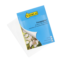 123ink A4 transparent PET photo sticker paper | 10-pack 311068