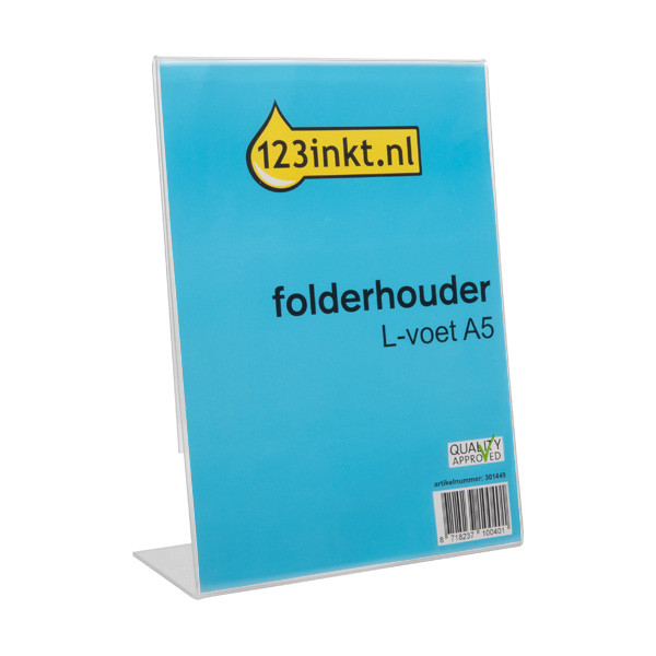 123ink A5 L-foot brochure holder  301449 - 1