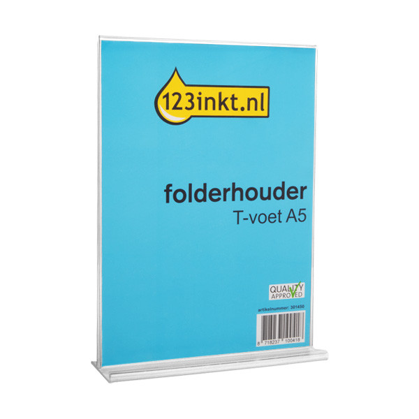 123ink A5 T-foot brochure holder  301450 - 1