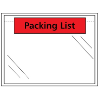 123ink A6 self-adhesive packing list envelope, 165mm x 122mm (100-pack)  300782