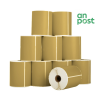 123ink An Post gold shipping labels, 102mm x 152mm | 10-pack 089393 - 1