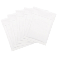 123ink C13 white self-adhesive bubble envelope, 170mm x 225mm (100-pack) 306613C 300705