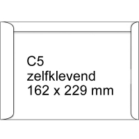 123ink C5 document envelope white, self-adhesive, 162mm x 229mm (25-pack) 123-303560-25 209059 303560-25C 300934