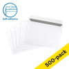 123ink C5 white self-adhesive service envelope, 162mm x 229mm (500-pack)
