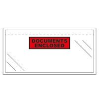 123ink DL self-adhesive packing list envelope documents enclosed, 225mm x 122mm (100-pack) RD-310302-100C 300770