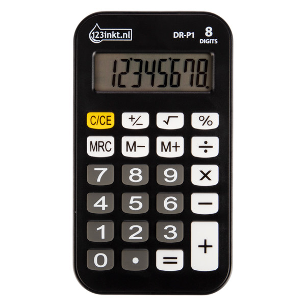 123ink DR-P1 pocket calculator 7261090C HL-820VERC KTC-TI-1706SVC TI-501C TI-503SVC 390527 - 1